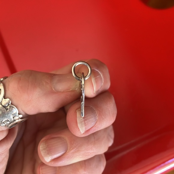 Sterling Silver Ross LewAllen Ocean Motion Heart Pendant - Picture 4 of 6